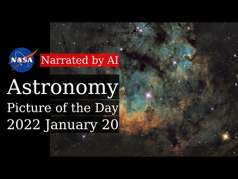 APOD: 2022-01-20 - NGC 7822 in Cepheus (Narrated by Joanna)