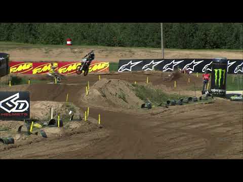 Karel Kutsar Crashes compilation - EMXOPEN Race 1 - MXGP of Kegums 2020