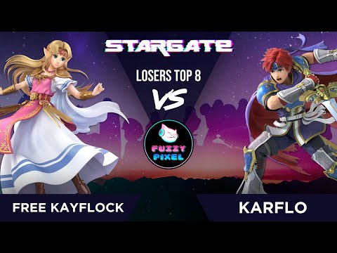 Free KayFlock (Zelda) vs Karflo (Roy) - Losers Top 8 - Stargate #44