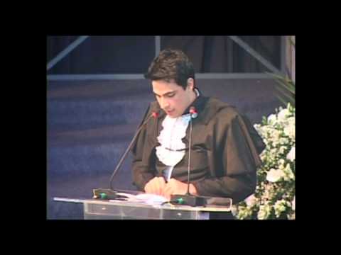 Marcelo Cassar - Discurso da Formatura de Letras PUC-Rio 2010.2