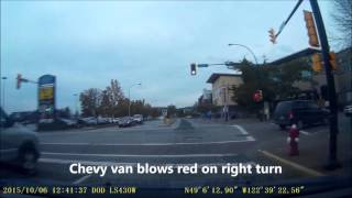 Bad Drivers of Langley and Lower Mainland October 1st - 9th 2015