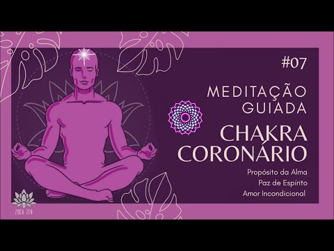 🟪 GUIDED MEDITATION - Activation, Unblocking, Cleansing I 7th CROWN Chakra 🟪