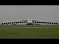 Antonov An - 225 - Самый большой транспортник в мире (Взлет и посадка ...