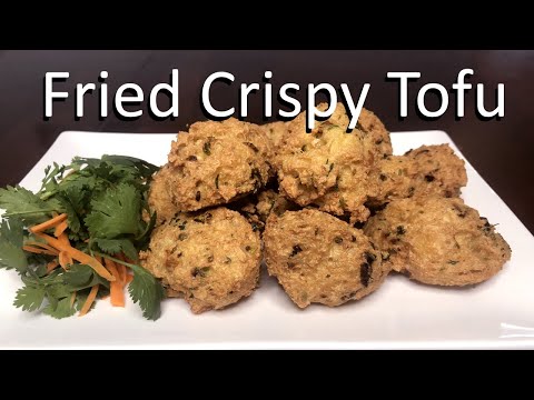 How to Make Chinese Takeout: VEGETARIAN Crispy Fried Tofu Recipe!