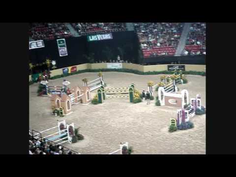 Celena Z & Keean White at 2009 Rolex FEI World Cup in Las Vegas