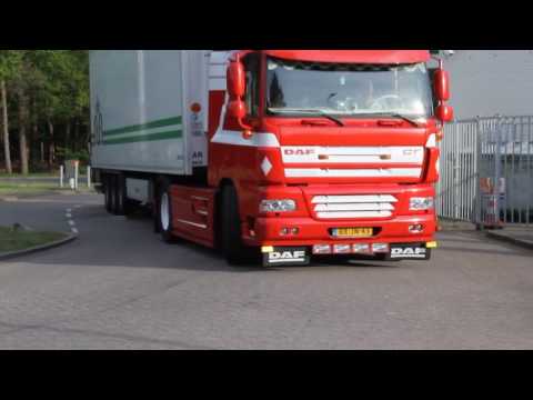 Daf CF 410 - Ramon Kuyf Loud open pipe sound [HD]