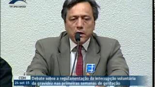 O maior dano à mulher é tirar dela o poder de decidir, afirma Olímpio Moraes Filho