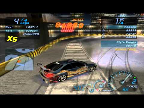 Need For Speed: Underground - Race #104 - Drift Devil (Drift)