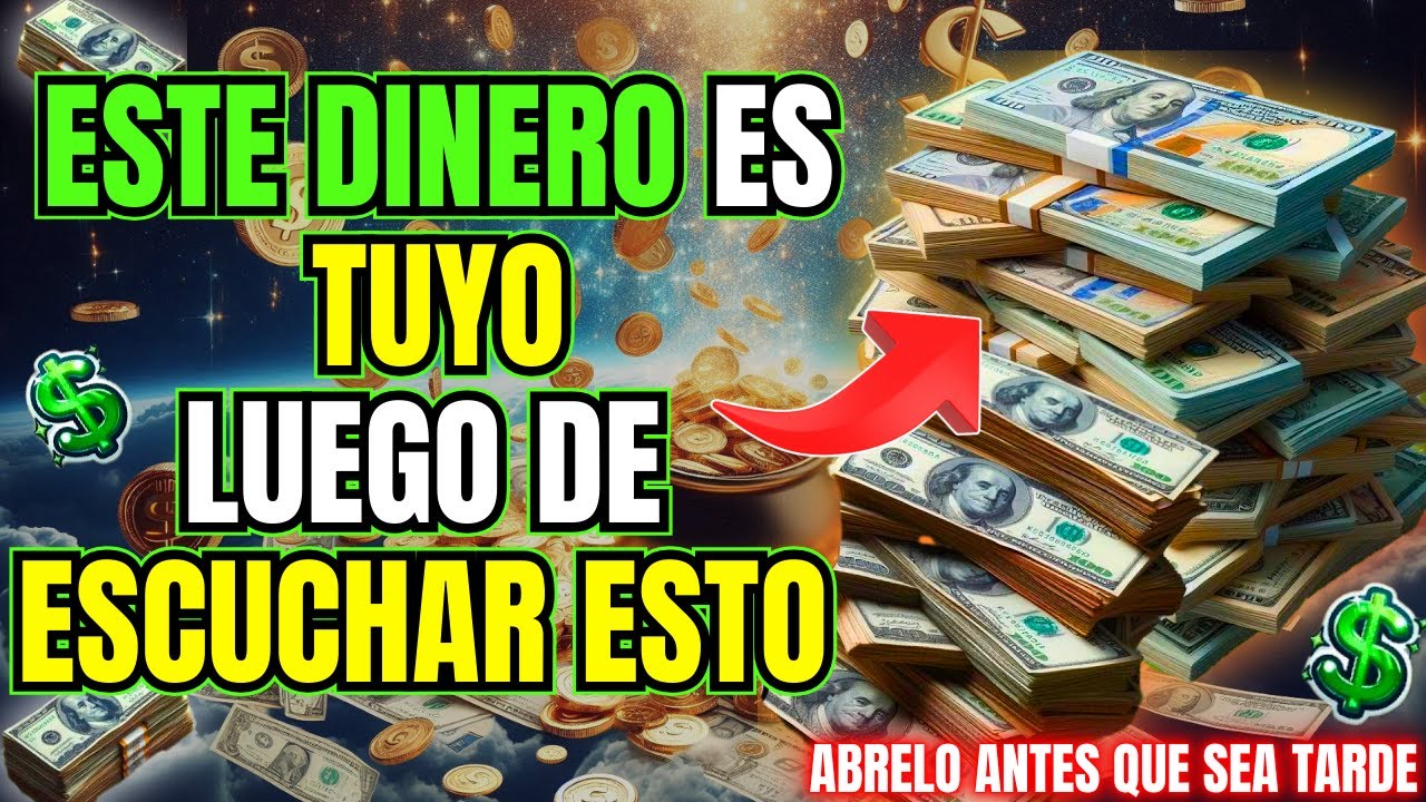 😍💲ORACIÓN PARA ENCONTRAR DINERO EN CUALQUIER LUGAR DONDE VAYAS 🎁No Rechaces esto! | Mensaje de Dios