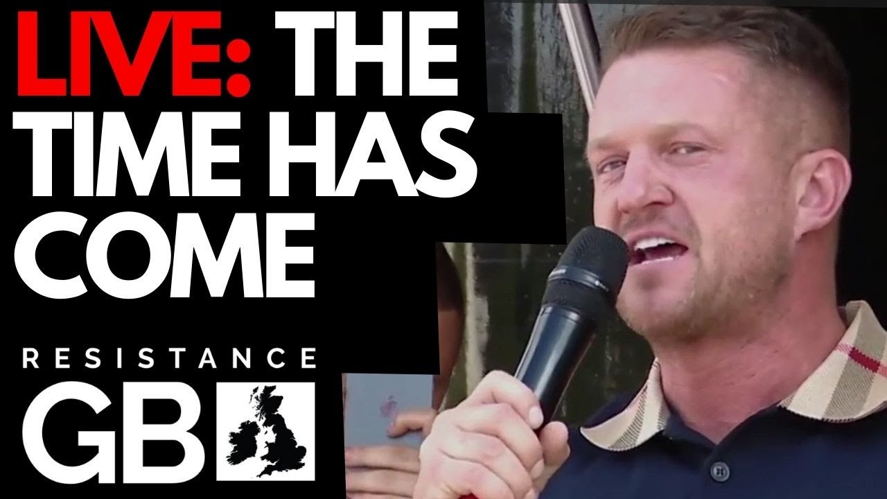 HUGE TOMMY ROBINSON RALLY FOR FREE SPEECH - Westminster, London