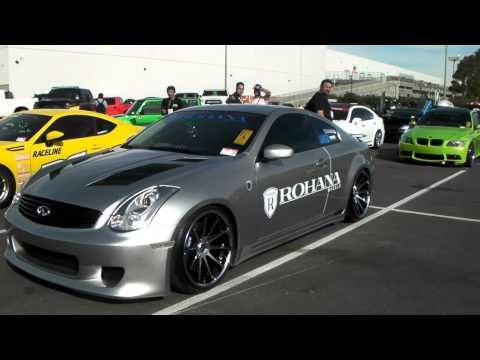 Infinity G35 Coupe on 19 Inch Rohana RC10 Wheels