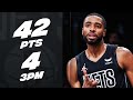 Mikal Bridges GOES OFF For 42 Points In Brooklyn! | January 7, 2024