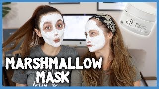 $10 MARSHMALLOW MASK.. Amazing for DRY SKIN?! | Monday Masks With Mami