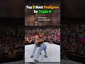 Top 5 Best Pedigree by Triple H 💥