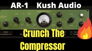 Video thumbnail for AR-1 by Kush Audio | EXTREME SETTINGS | Crunch The Compressor by Vertigo Pulse