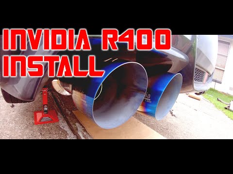 Invidia R400 Install 2012 WRX