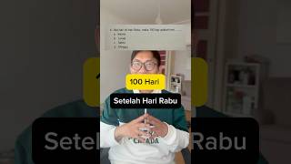 Download lagu How to Calculate 100 Days After Wednesday. #learninaminute #itb #mathematics mp3