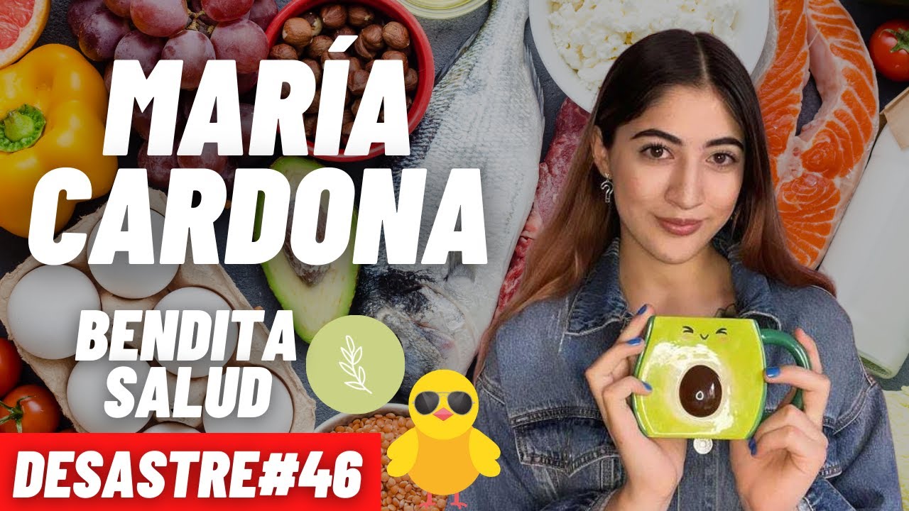 DESASTRE#46 - COMIDA REAL, AYUNO INTERMITENTE, NUTRICIÓN PREVENTIVA - MARÍA CARDONA DE BENDITA SALUD