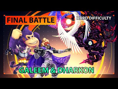 Super Smash Bros Ultimate - World of Light: Final Battle (Hard Difficulty)+True Ending & Credits⚪⚔️⚫
