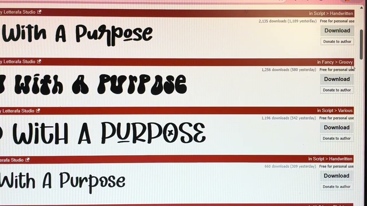 How to Download & Install Fonts From Dafont To Cricut Design Space 