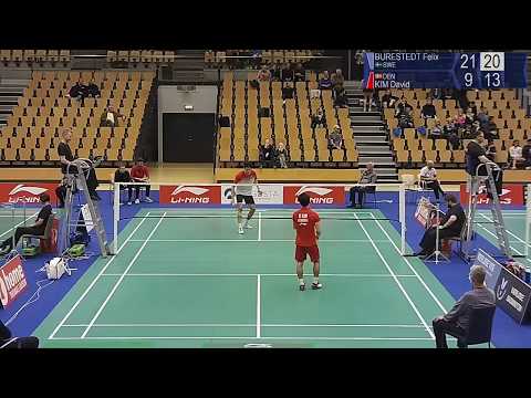 Denmark International 2019 Dive Highlight - David Kim vs Felix Burestedt
