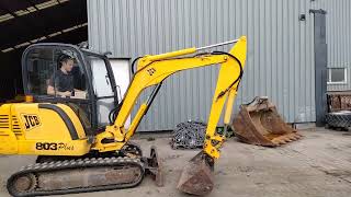 JCB 803 Plus 3 ton minigraver excavator bagger MARGE te koop - Foto 4 | Machineryline NL JCB 803 Plus 3 ton minigraver excavator bagger MARGE | Foto 4 - Machineryline