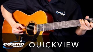 Video thumbnail for Yamaha AC3M ARE Vintage Natural Concert Cutaway Guitar - Quickview by Cosmo Music - The Musical Instrument Superstore!