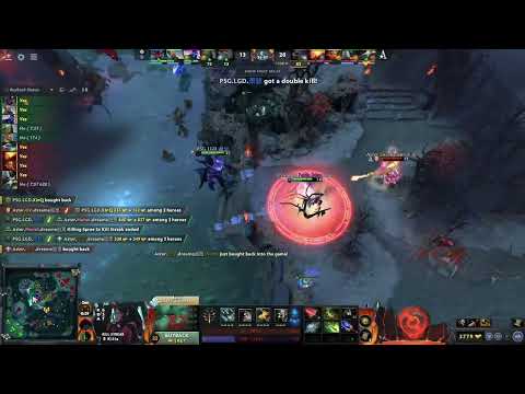Ori's Fierce Ultra Kill. Team Aster vs. PSG.LGD - Dota 2 Lower Bracket R4 Game 2 TI11