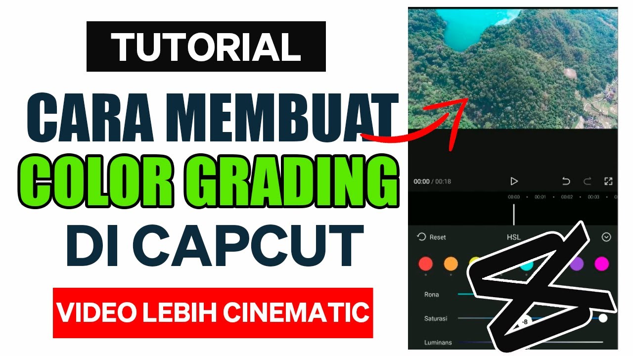 Cara Membuat Color Grading Di Capcut Agar Video Terlihat Cinematic
