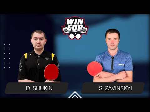 18:45 Dmytro Shukin - Serhii Zavinskyi West 4 WIN CUP 19.07.2024 | TableTennis WINCUP