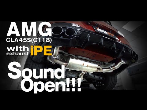2020 AMG CLA45s iPE Exhaust System