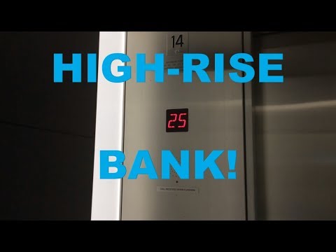 OTIS Elevonic 411M High-Rise Elevators @ the Exchange Tower Toronto, ON (Retake)