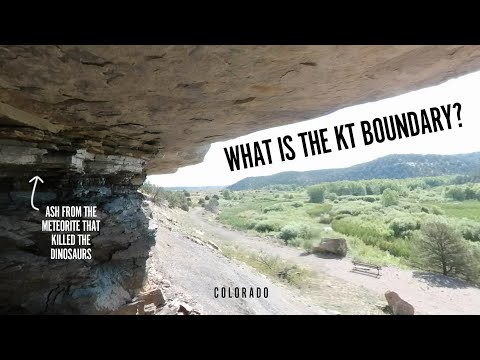The KT Boundary: The layer of ash that killed the dinosaurs