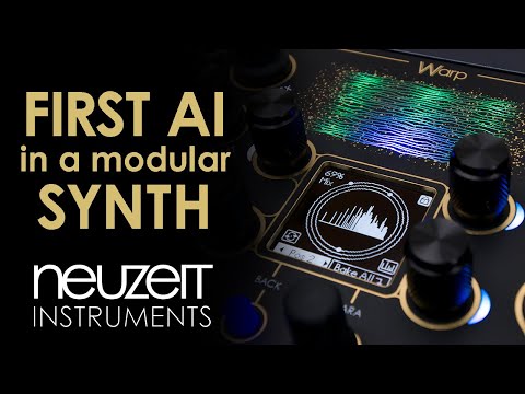 Neuzeit Instruments WARP: AI-powered wavetables, stereo spread, knobs saved in presets: NEW firmware