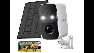 HOSAFE security camera - Wireless and Solar powered!