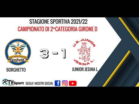 BORGHETTO 3-1 JUNIOR JESINA LIBERTAS