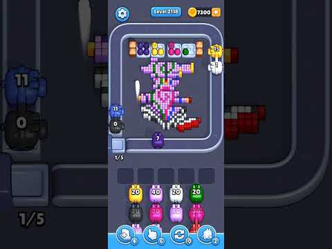 Pixel Flow Level 2118 Walkthrough