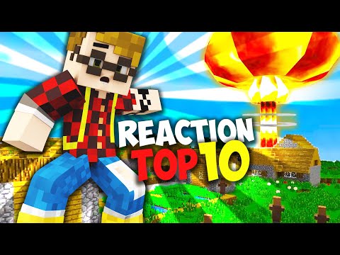 REAZIONE AL TELETRASPORTO, BOMBA NUCLEARE, MOTOSCAFO e INVENZIONI SU MINECRAFT !!
