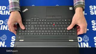 Video thumbnail for Lenovo Thinkpad P15 Gen 1 How to Upgrade M.2 Pcie Nvme SSD RAM Disassembly by SMDSpain