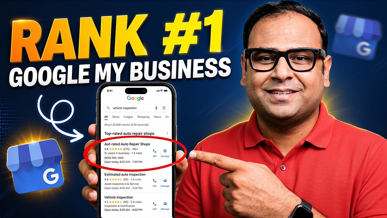 Google my business Ranking framework (Rank #1) - Umar Tazkeer