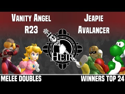 Heir 4 - Heir | Vanity Angel & SDS | R23 vs Jeapie & Avalancer - MELEE DOUBLES - WINNERS TOP 24