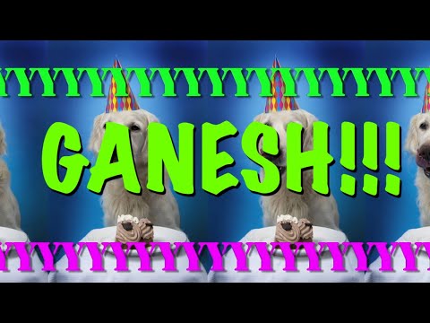 HAPPY BIRTHDAY GANESH! - EPIC Happy Birthday Song