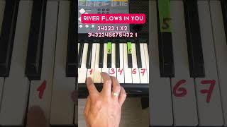 Download lagu River Flows In You! Piano tutorial! #piano #pianotutorial #pianolessons mp3