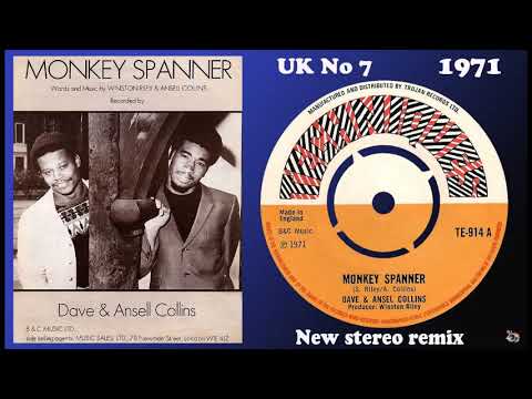 Dave & Ansil Collins - Monkey Spanner - 2022 stereo remix