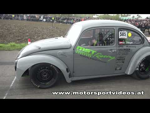 SpeedRace 2024 Fehring 1/8 Meile 5.669 Marcel Steiger VW Käfer 1302 Fulltube