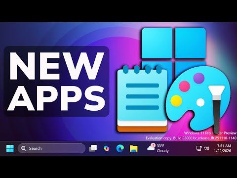 New App Updates in Windows 11 – Notepad with New Text Formatting and Paint with New AI Feature