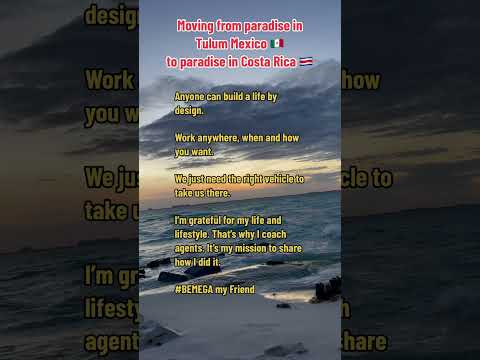 Moving from paradise in Tulum Mexico 🇲🇽 to paradise in Costa Rica 🇨🇷