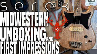 Video thumbnail for Serek Midwestern Unboxing & First Impressions - Little bass, BIG tone! - LowEndLobster Fresh Look by LowEndLobster