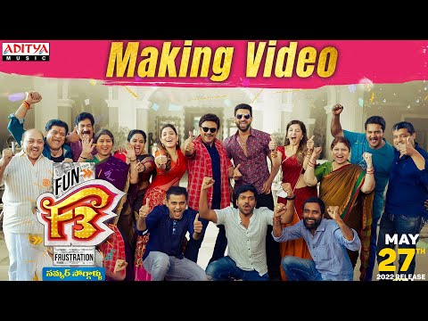 afbeelding F3 Making Video| Venkatesh, Varun Tej | Anil Ravipudi | DSP | Dil Raju