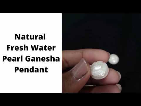 Lord Ganesha/Natural Pearl Ganesha/Fresh water Pearl Ganesha/Moti Ganesh Ji